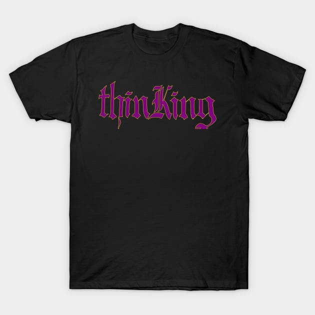 thinking T-Shirt by Oluwa290